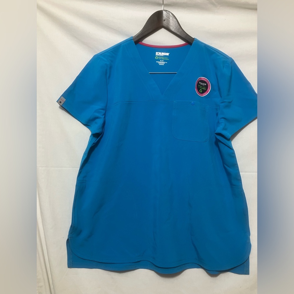 Scrubstar Blue Scrub Top
